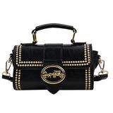 Vintage Square Crossbody Bags Women All-match Handbag Shoulder Bag