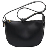 Vintage Square Crossbody Bag PU Leather Women's Handbag