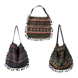 Bohemian Fringe Shoulder Bag Women Messenger Satchel Handbag Purse