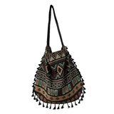 Bohemian Fringe Shoulder Bag Women Messenger Satchel Handbag Purse