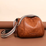 Vintage Style Women Handbag Soft Leather Crossbody Bag