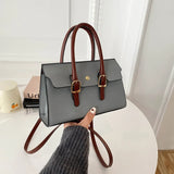 Vintage Style Women Shoulder Bag PU Leather Handbags Crossbody