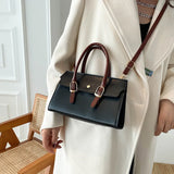 Vintage Style Women Shoulder Bag PU Leather Handbags Crossbody