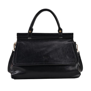 Vintage Style Women's Messenger Bag PU Leather Satchel