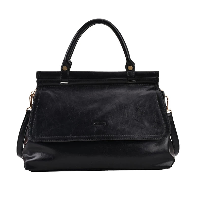 Vintage Style Women's Messenger Bag PU Leather Satchel
