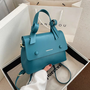 Vintage Style Women's Shoulder Bag Messenger Bow Handbag