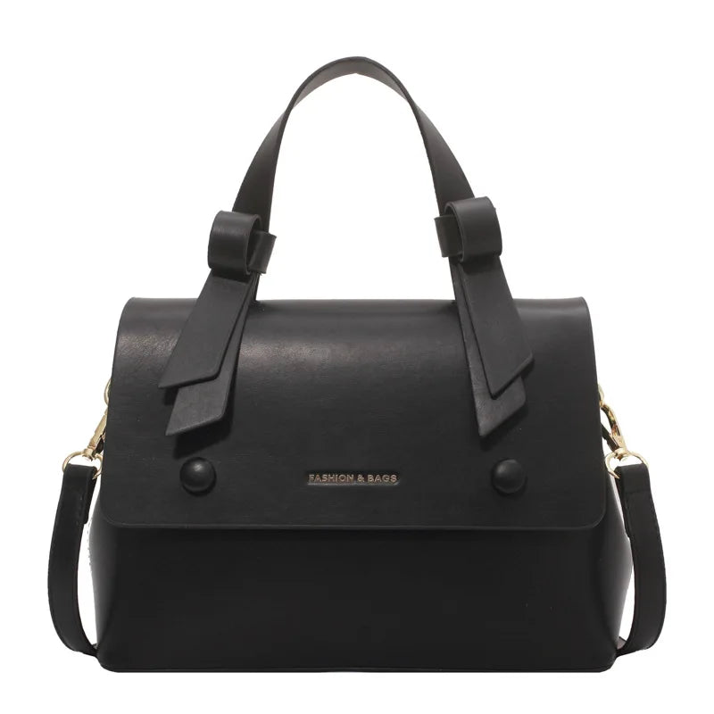 Vintage Style Women's Shoulder Bag Messenger Bow Handbag