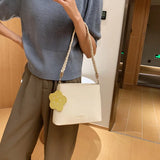 Vintage Sweet Solid Crossbody Bags For Women Shoulder Bag Handbags
