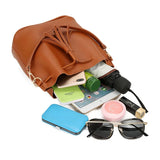 Vintage Tassel Crossbody Bucket Bag Woman Bag Female Shoulder Handbags