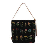Vintage Floral Shoulder Bags Women Large Capacity Handbag Ladies