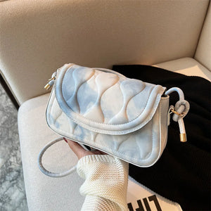 Vintage Tie Dye Small Square Crossbody Bag