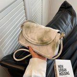 Vintage Tie Dye Small Square Crossbody Bag