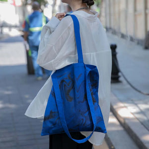 Vintage Tie-dye Women Shoulder Bag Large Capacity Crossbody Handbag