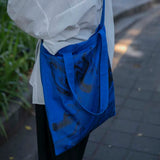 Vintage Tie-dye Women Shoulder Bag Large Capacity Crossbody Handbag