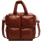 Vintage High-capacity Handbag Autumn Winter Women's Crossbody Bag
