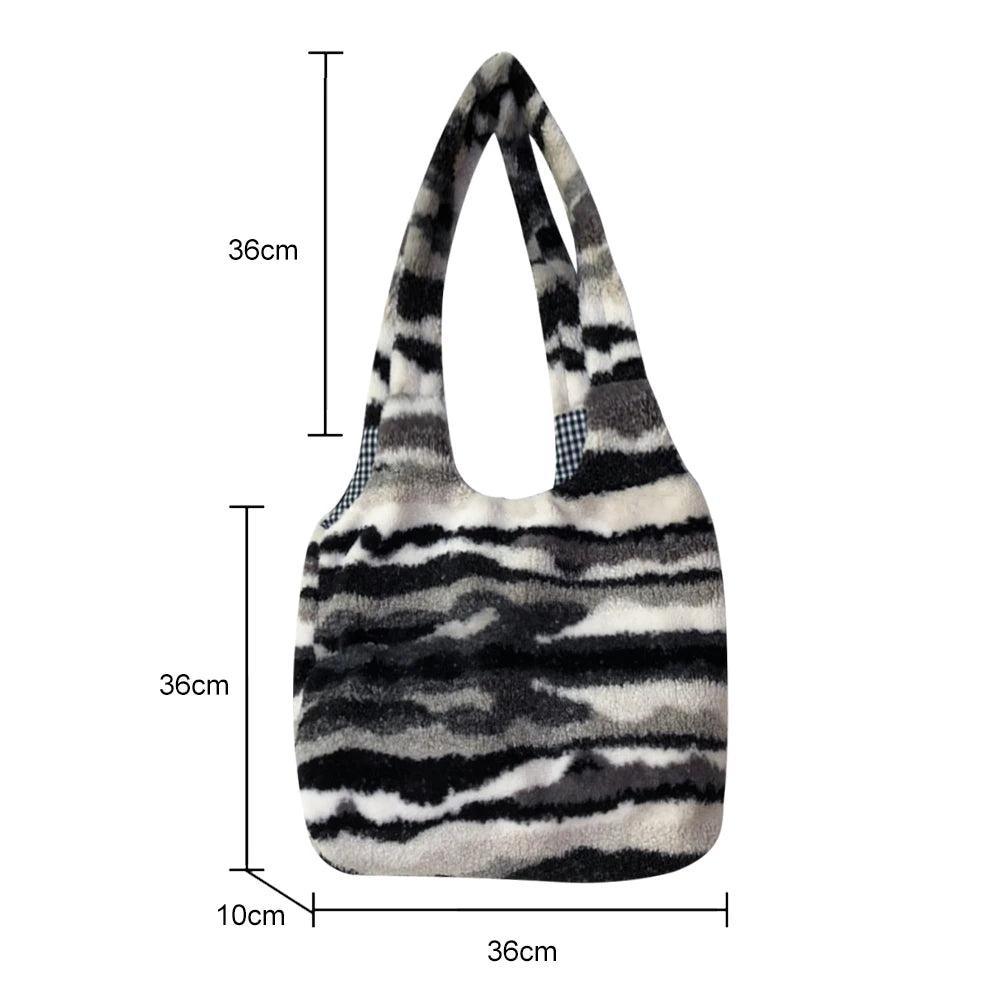 Vintage Top-handle Bag Women Shoulder Bag Large Capacity Shopping Bag