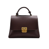Vintage Winter PU Leather Tote Bag Women Handbag Mini Shoulder Messenger
