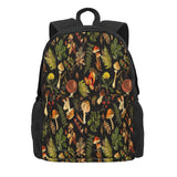 Vintage Toxic Mushrooms Forest Backpacks Men Women School Bags