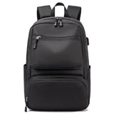 Vintage USB Charging Backpack Large Capacity Business Computer Bag