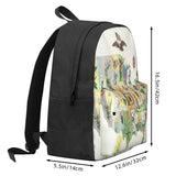 Vintage US State Flower Map Backpack 1911