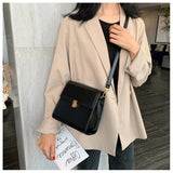 Vintage Wild Crossbody Bags PU Female Totes Messenger Shoulder Bags