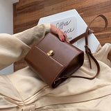 Vintage Wild Crossbody Bags PU Female Totes Messenger Shoulder Bags