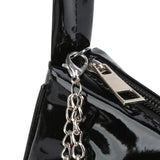 Vintage Butterfly Chain Shoulder Bag Solid Underarm Bags