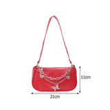 Vintage Women Butterfly Shoulder Bag Casual Small Handbag