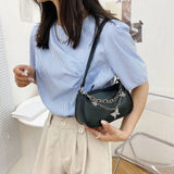 Vintage Women Butterfly Shoulder Bag Casual Small Handbag
