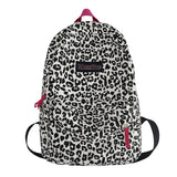 Vintage Women Canvas Printing Rucksack Casual Handbag Ladies Large Knapsack