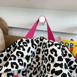 Vintage Women Canvas Printing Rucksacks Handbag Casual Ladies Large Knapsack