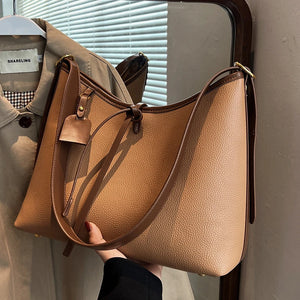 Vintage Women Composite Bag Autumn Winter Large Capacity Shoulder Bags