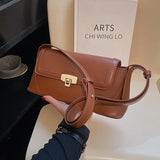 Vintage Women Crossbody Bag Shoulder Bag PU Leather Female Clutch