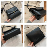 Vintage Women Crossbody Bag PU Leather Female Shoulder Messenger Bags