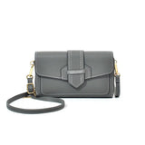 Vintage Women Crossbody Bag Soft PU Leather Handbag Small Wallet