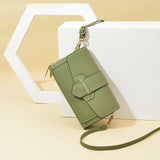 Vintage Women Crossbody Bag Soft PU Leather Handbag Small Wallet