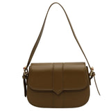 Vintage Women Flap Shoulder Bag PU Leather Crossbody Saddle Bags