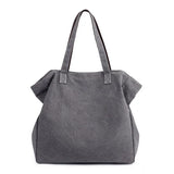 Vintage Canvas Tote Large Capacity Shoulder Bag for Women