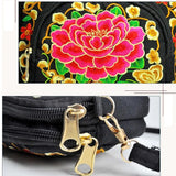 Vintage Hmong Tote Messenger Embroidery Shoulder Bag Boho