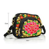Vintage Hmong Tote Ethnic Shoulder Bag Embroidery Boho