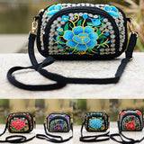 Vintage Hmong Tote Ethnic Shoulder Bag Embroidery Boho