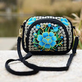 Vintage Hmong Tote Ethnic Shoulder Bag Embroidery Boho