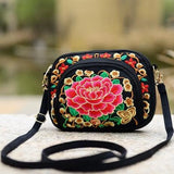 Vintage Hmong Tote Ethnic Shoulder Bag Embroidery Boho