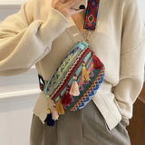 Vintage Hmong Ethnic Shoulder Bag Embroidery Boho