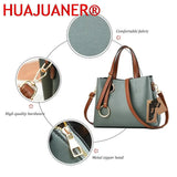 Vintage Leather Bucket Handbags Large Capacity