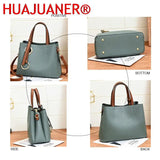 Vintage Leather Bucket Handbags Large Capacity