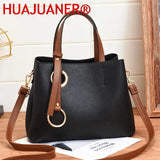 Vintage Leather Bucket Handbags Large Capacity