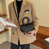 Vintage Women Messenger Bag Casual Ladies PU Leather Shoulder Shoulder Bag Purse