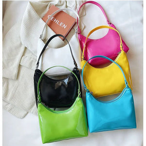Vintage Women PU Leather Shoulder Bag