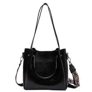 Vintage Women Pu Leather Handbags Tote Bags High Ladies Small Shoulder